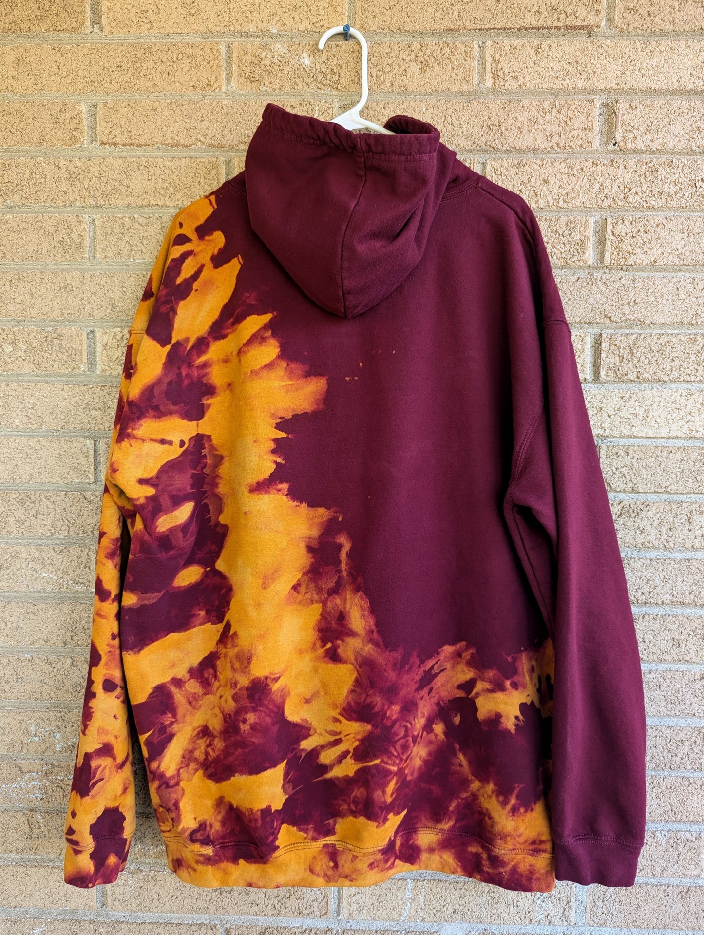 Maroon and Gold Hoodie 3XL