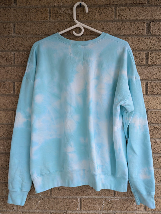 Large Unisex Reverse Dyed Crewneck