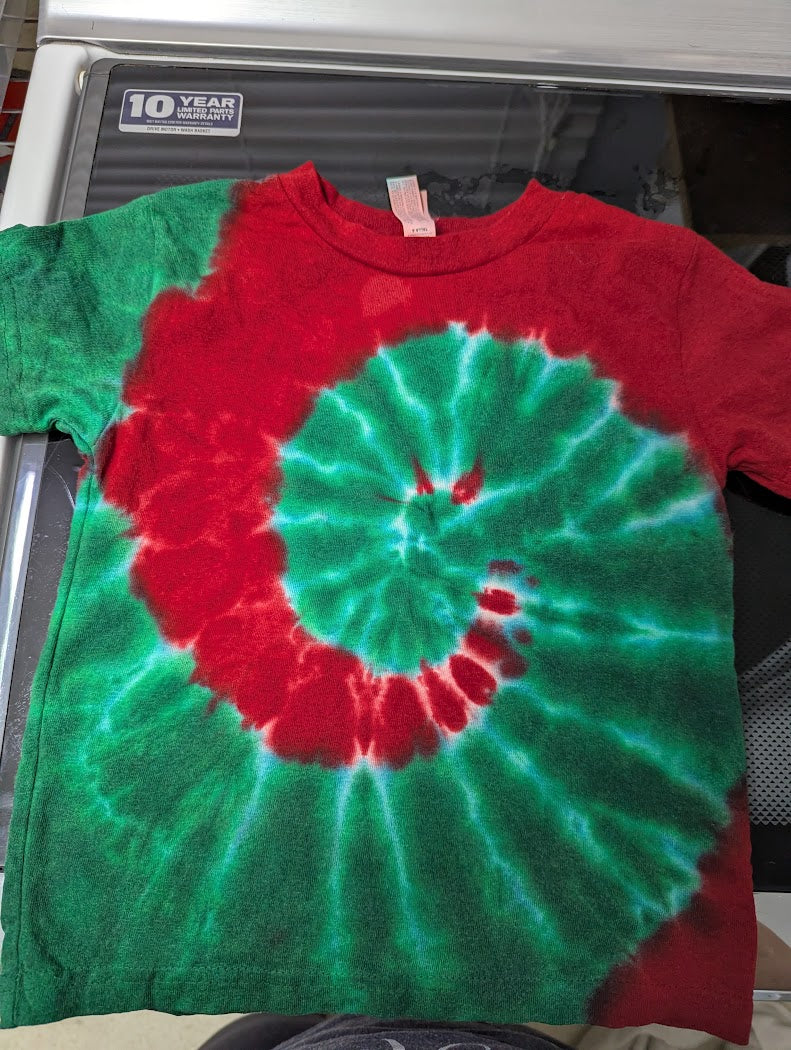 Christmas Spiral Tee Shirt
