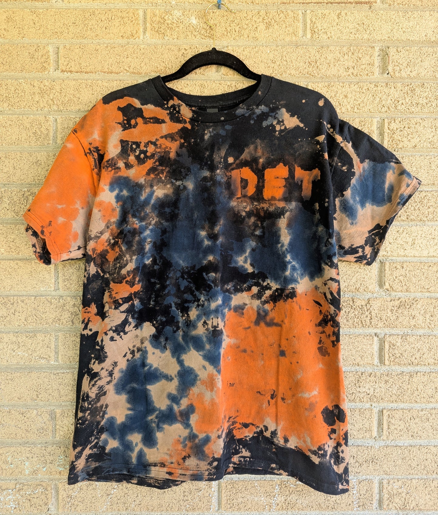Large Detroit Reverse Dye Unisex Shirt