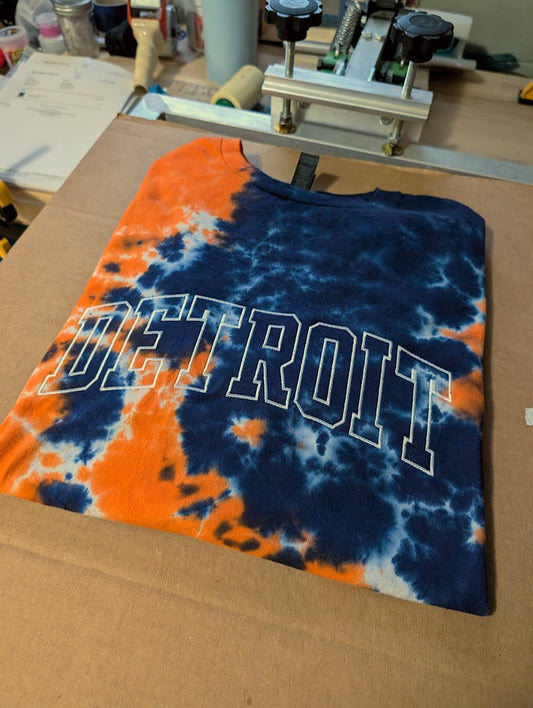 Pre-order Unisex Detroit T-Shirt with Embroidery