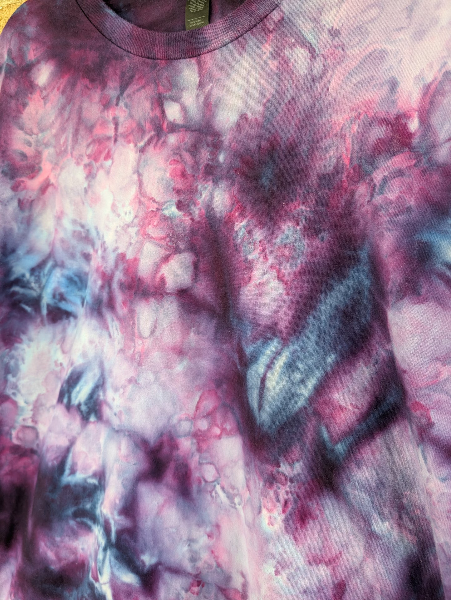 XLarge Unisex Ice Dyed Tee Shirt
