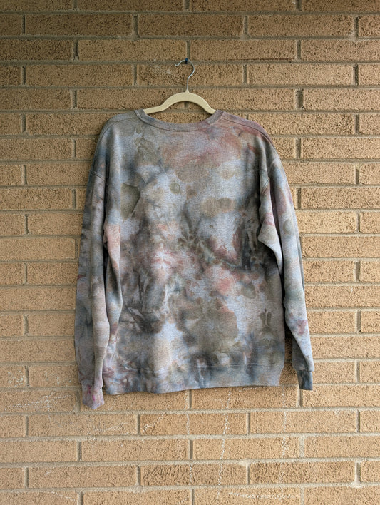 Large Unisex Up-Cycled Crewneck