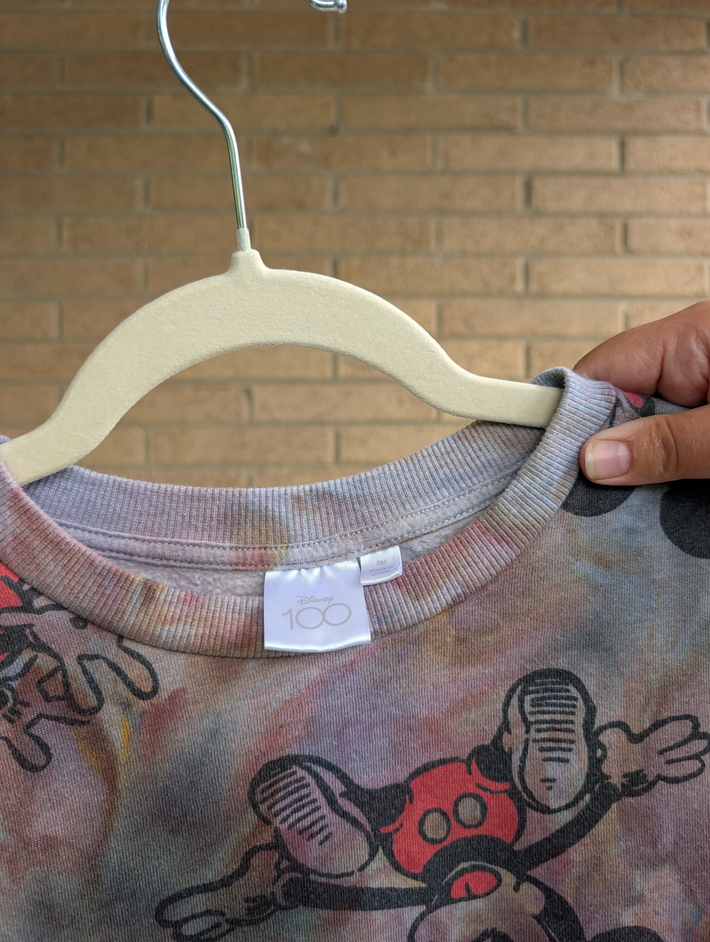 Small Women's Up-Cycled Crewneck