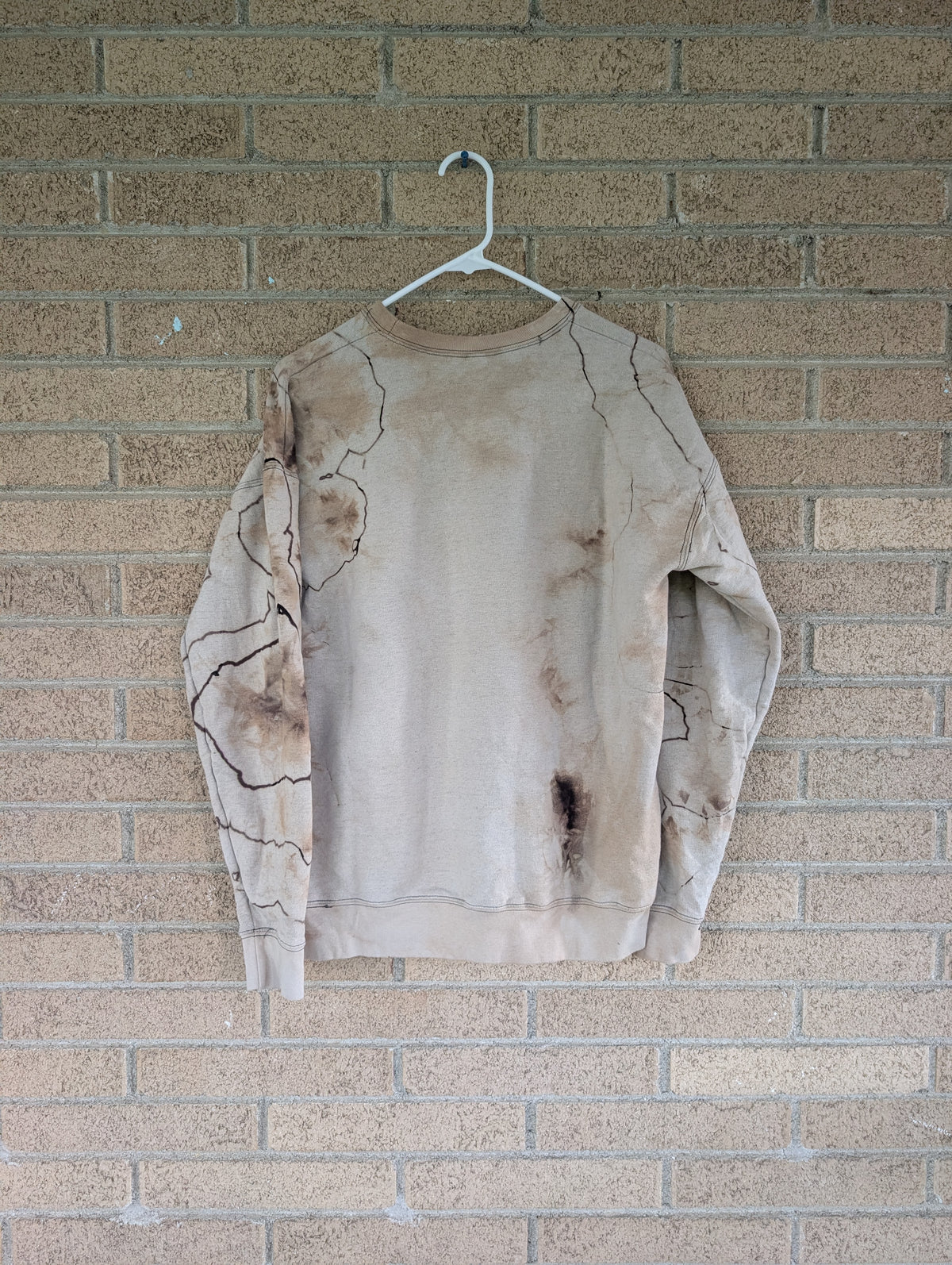Medium Unisex Reverse Dyed Crewneck