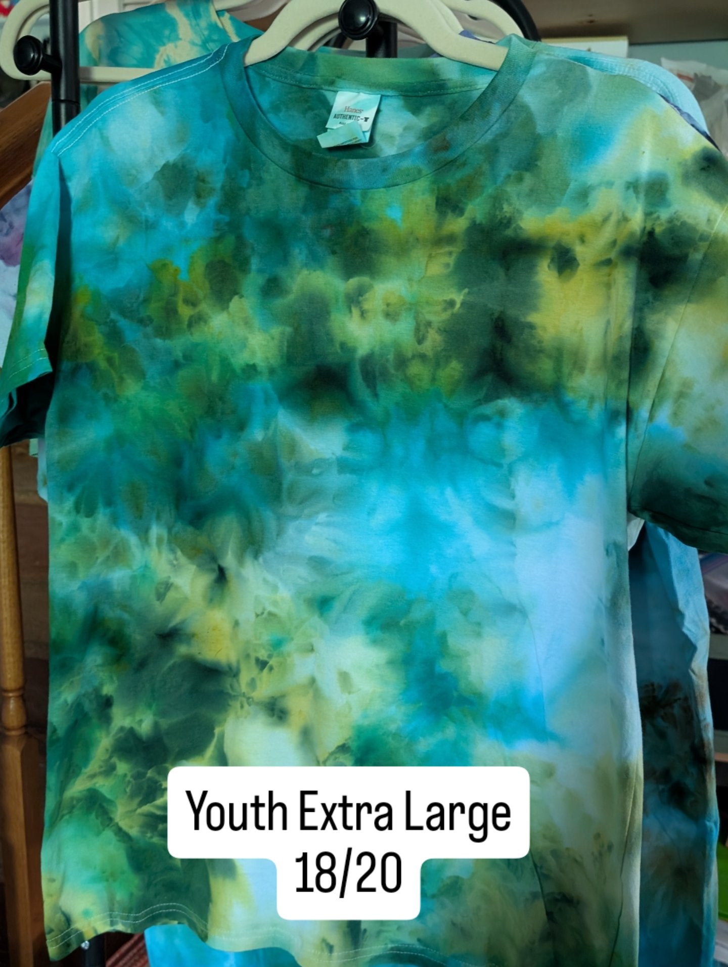 Extra Large Youth Iced Dyed T-shirt