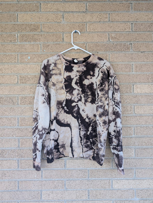 Large Unisex Reverse Dyed Crewneck