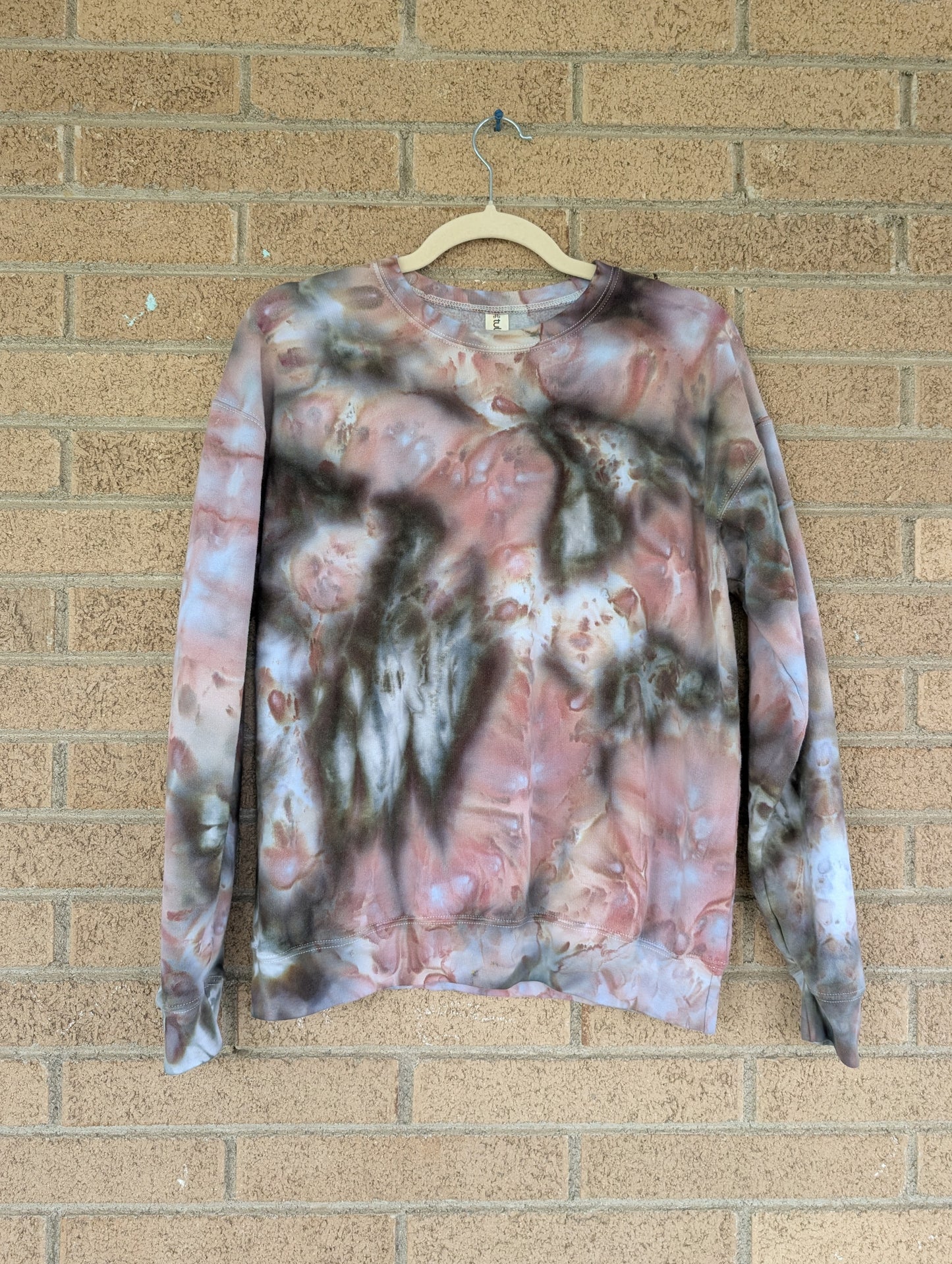 Small Ice Dyed Unisex Crewneck