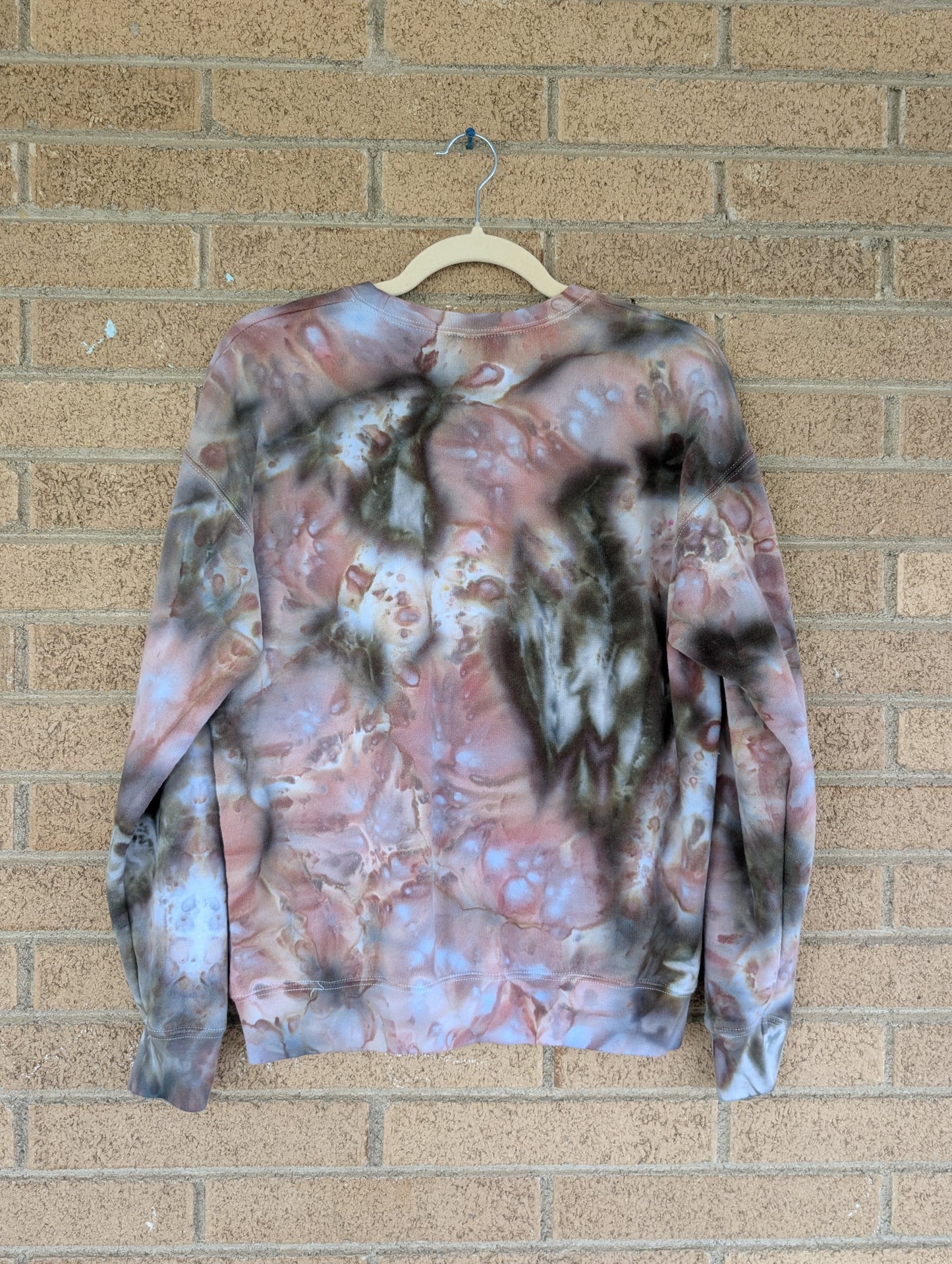 Small Ice Dyed Unisex Crewneck