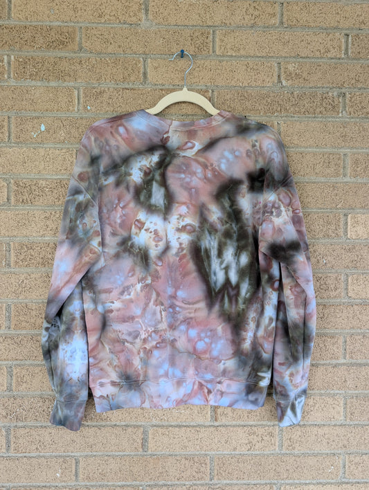 Small Ice Dyed Unisex Crewneck