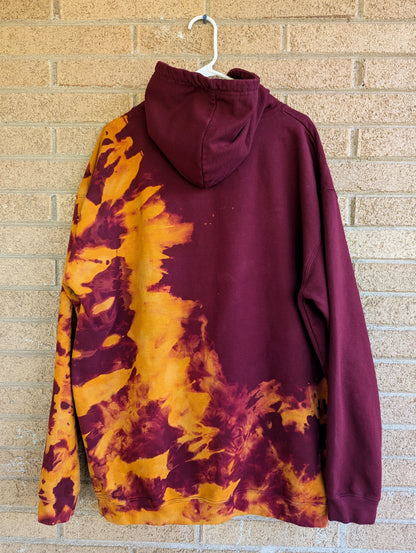 Maroon and Gold Hoodie 3XL
