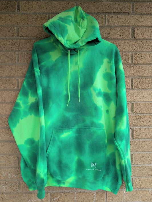 Lime Hooded Sweatshirt - Adult