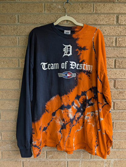 2X Large Up-Cycled Tigers - 2006 Team of Destiny Long Sleeved Shirt