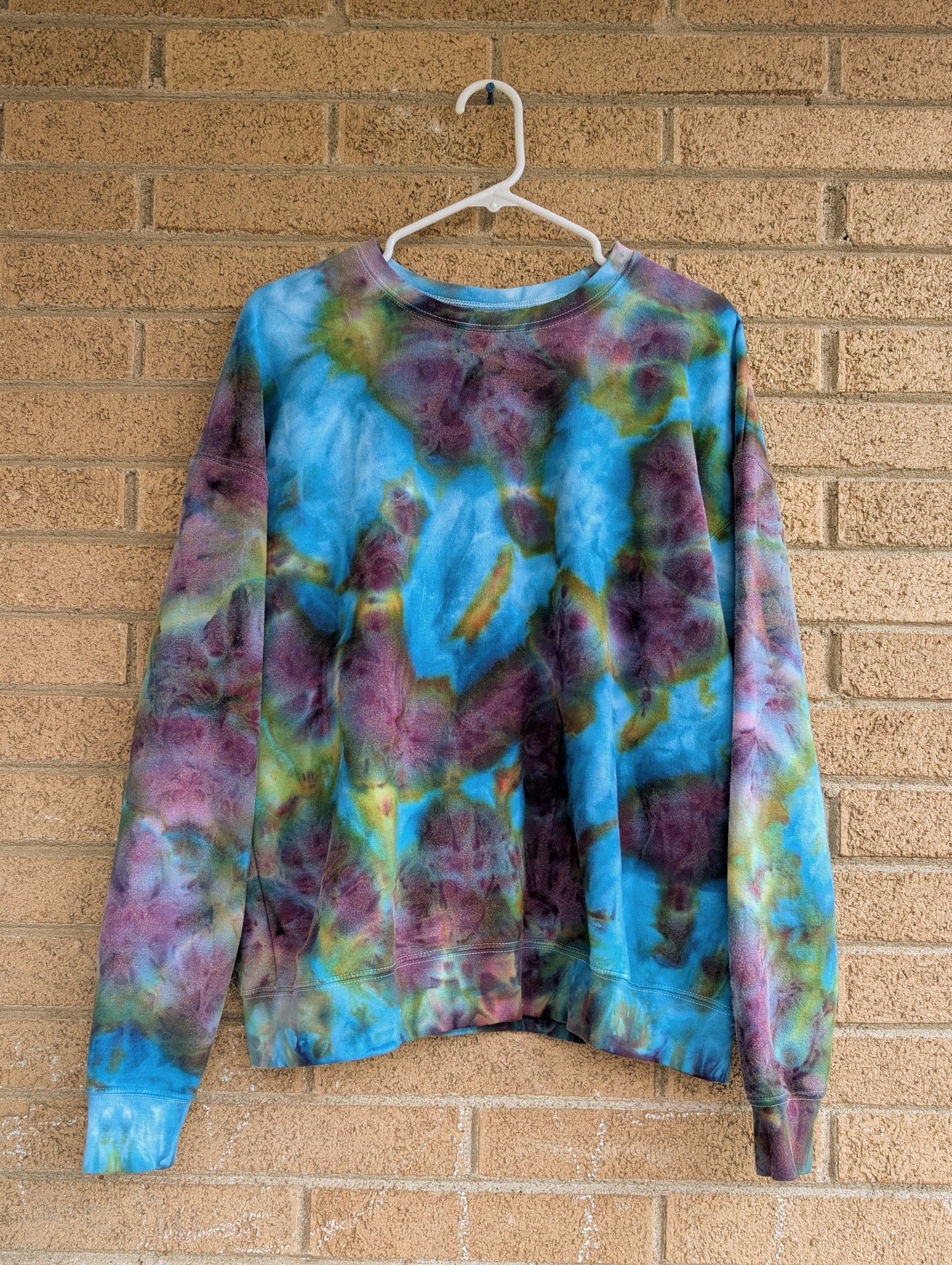 Large Iced Dyed Unisex Crewneck