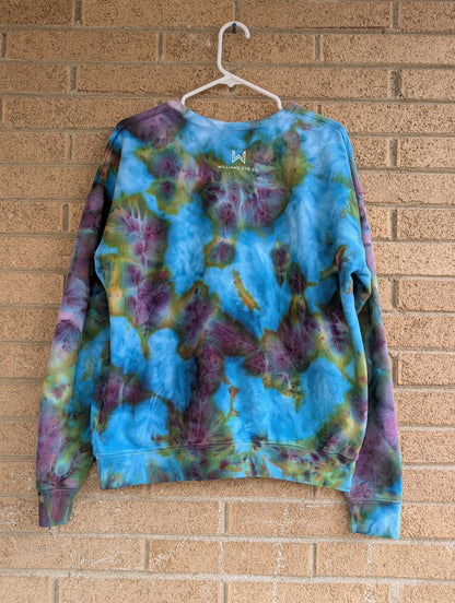 Large Iced Dyed Unisex Crewneck