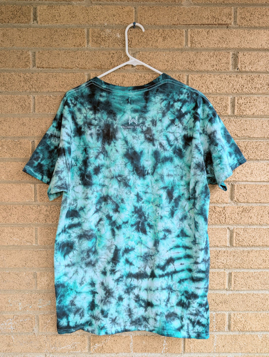 Large Unisex Tie Dye Tee Shirt