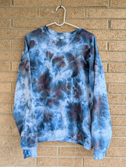 XLarge Ice Dyed Unisex Crewneck