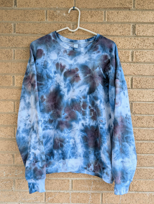 XLarge Ice Dyed Unisex Crewneck