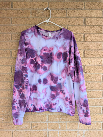 Large Ice Dyed Unisex Crewneck