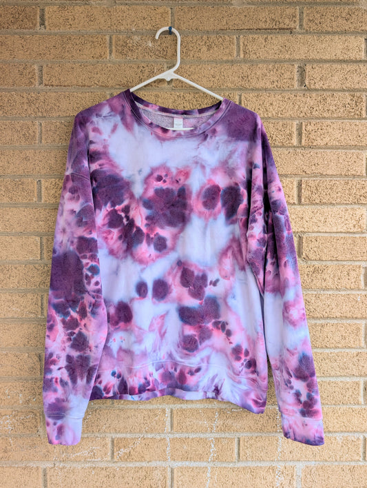 Large Ice Dyed Unisex Crewneck