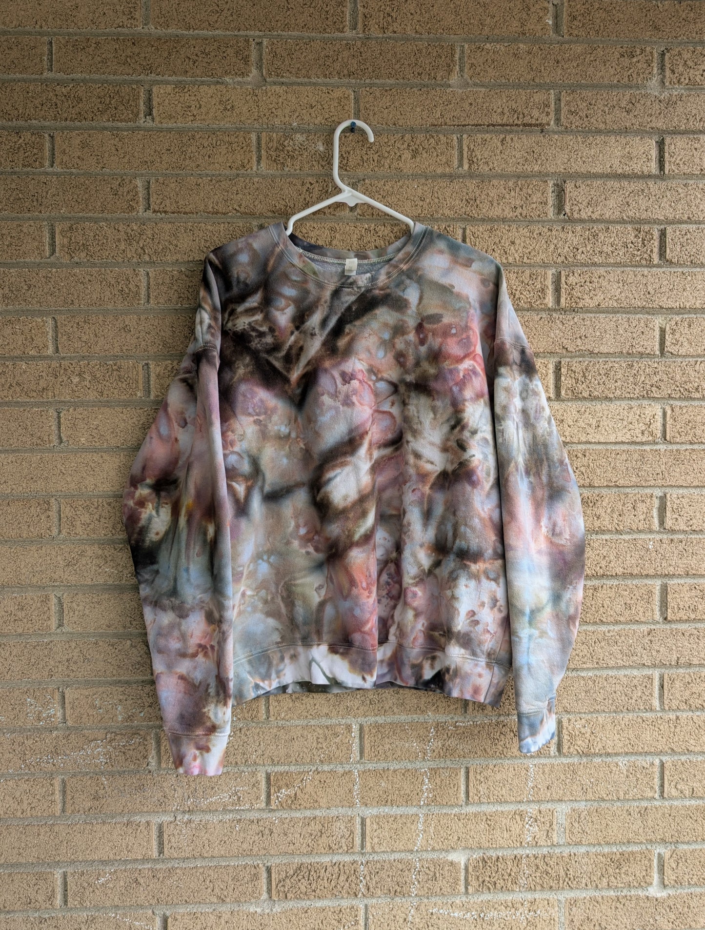Large Iced Dyed Unisex Crewneck