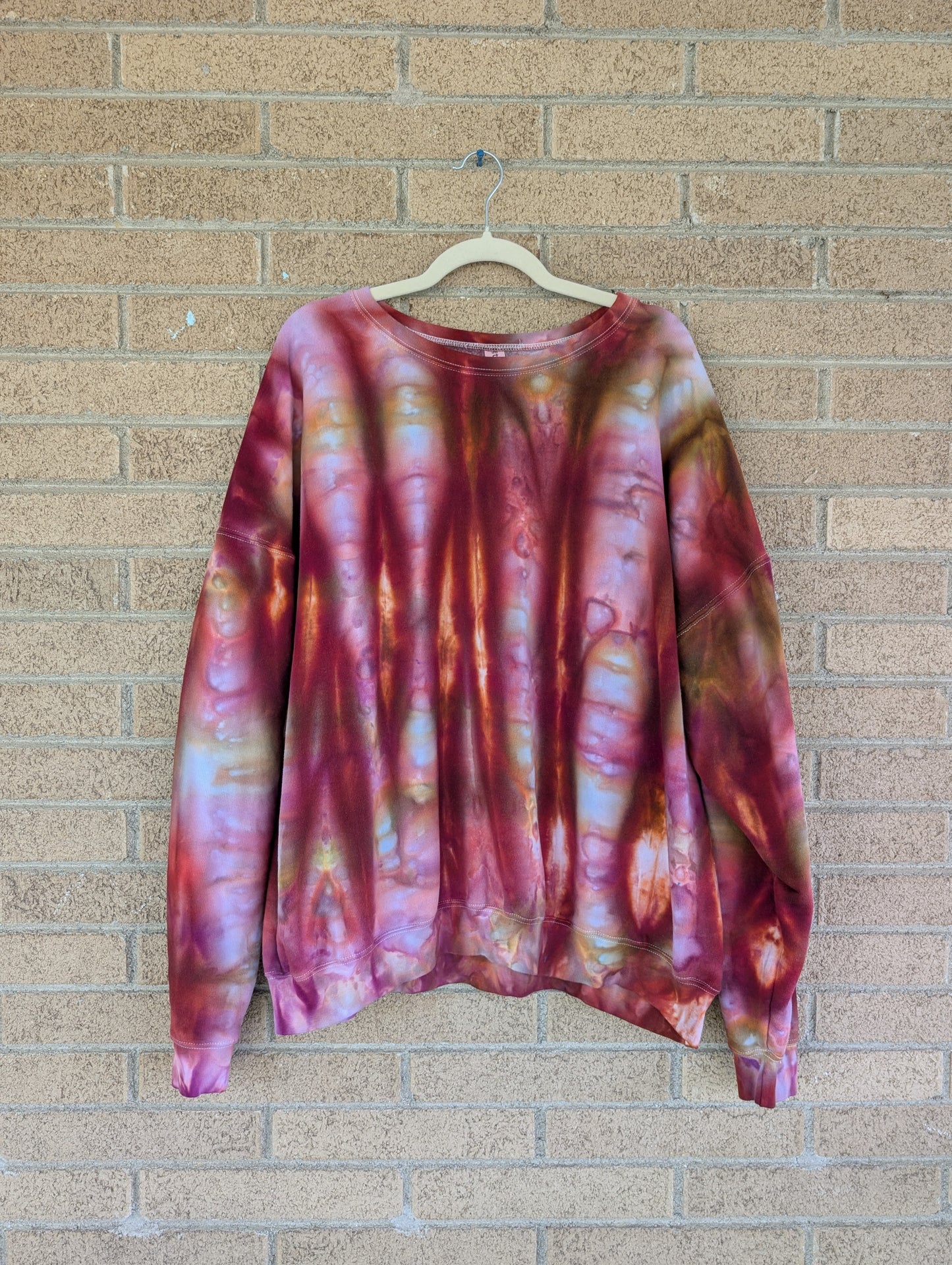 3XLarge Ice Dyed Unisex Crewneck