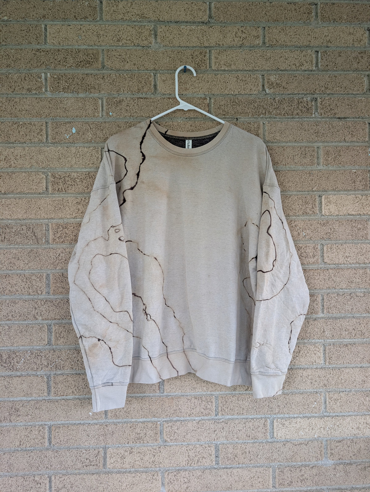 Large Unisex Reverse Dyed Crewneck