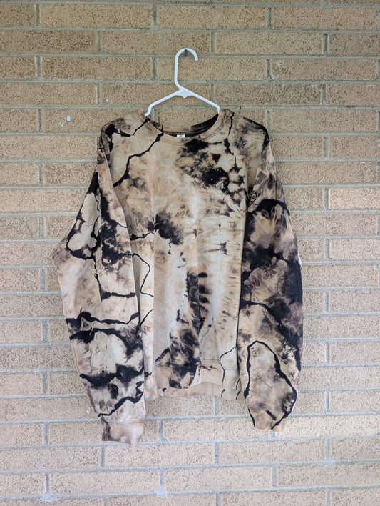 3XLarge Unisex Reverse Dyed Crewneck