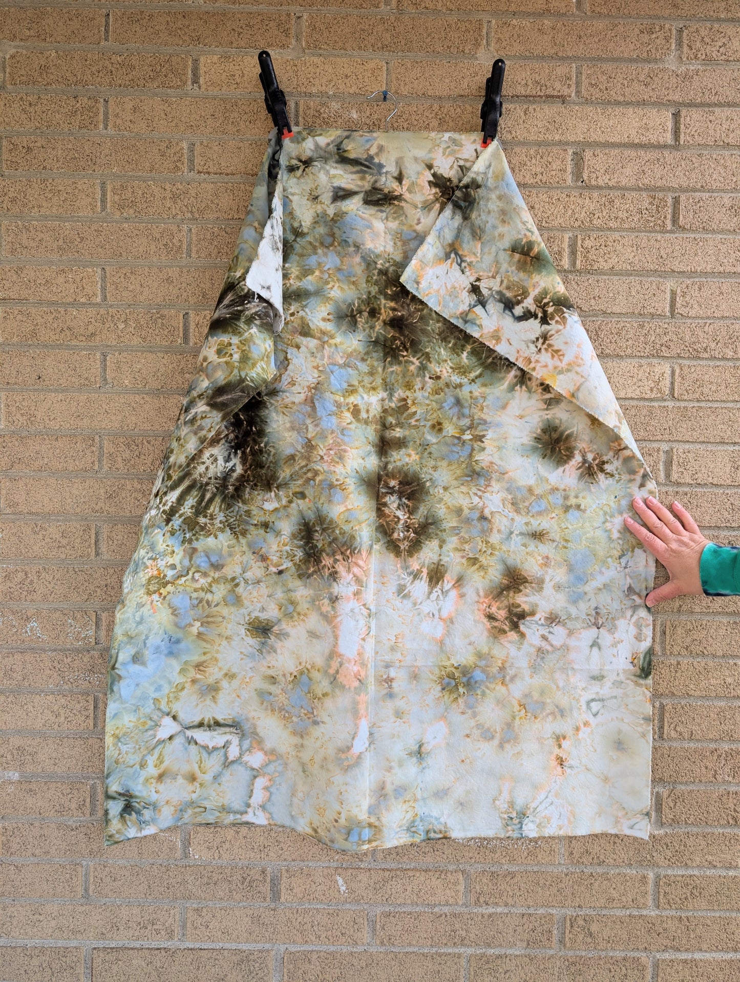 Iced Dyed 100% Ringspun Cotton Fabric