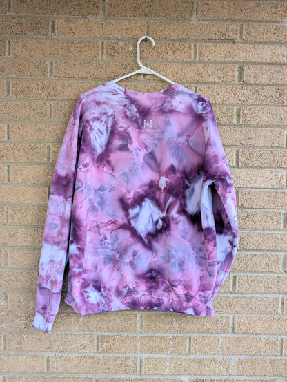 XLarge Ice Dyed Unisex Crewneck